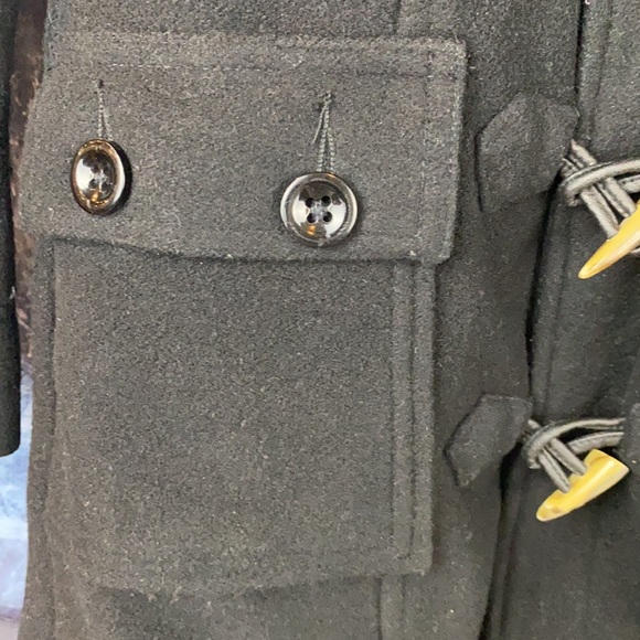 Stussy Wool Blend Toggle Pea Coat - Picture 6 of 11